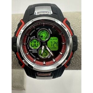 Mens Armitron Digital Watch 20/4193 763H/8‎ New Battery 43MM 7.25" X